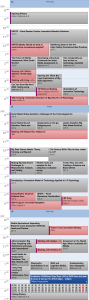 Schedule for SIOP 2016 conference